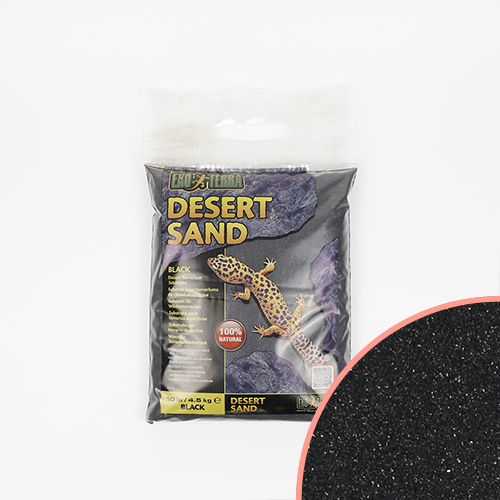 하겐 엑소테라 파충류 사막모래 (4.5kg/블랙)